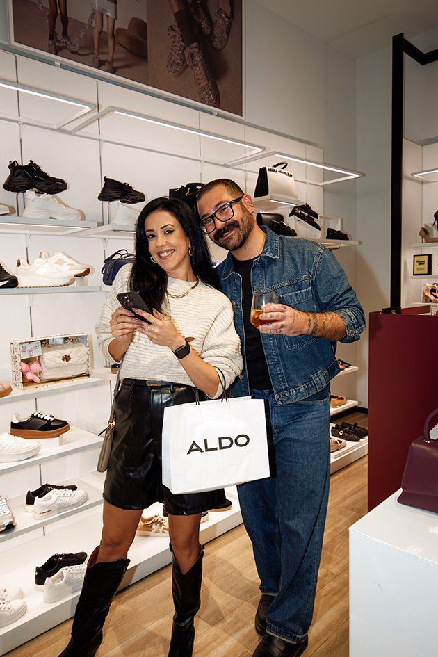 στιγμιότυπο ALDO Λάμψη μόδα και στιλ Οι καλεσμένοι που δοκίμασαν τη Holiday