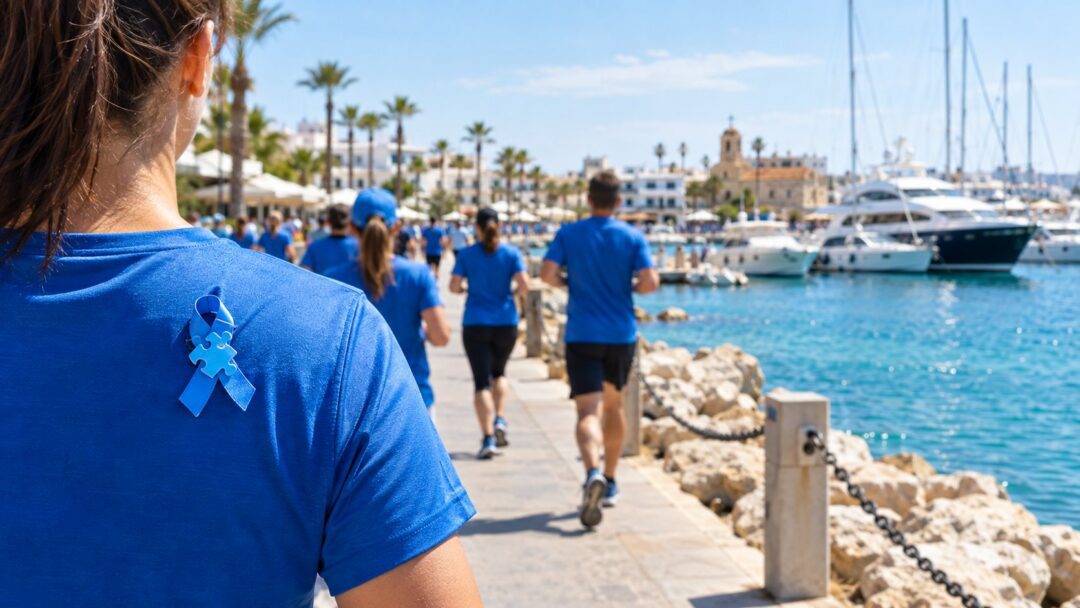 Ayia Napa Marina Hosts Runners for Autism Event