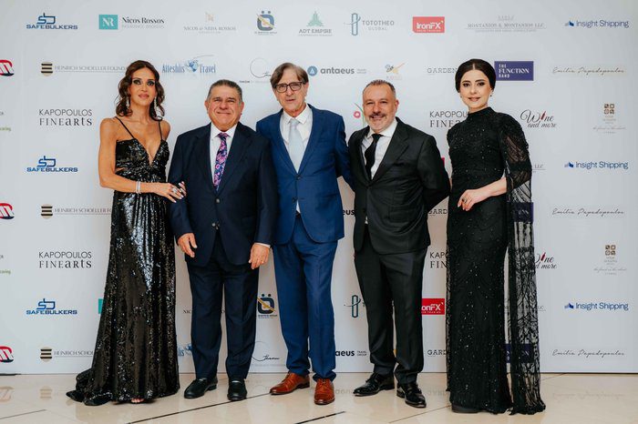 graphic CANCER ASSOCIATION OF CYPRUS Who we saw at the charity gala