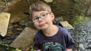 illustration Little Abraham needs help to fight his battle he has been diagnosed with acute diffuse encephalomyelitis
