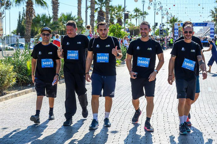depiction The winners of life at the Larnaca Marathon With a record 13 thousand runners