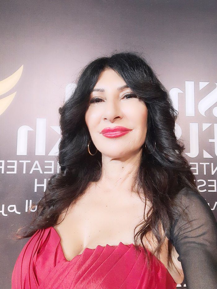 Photo of Valentina Sofokleous, the Cypriot actress honored in Sharm El Sheikh