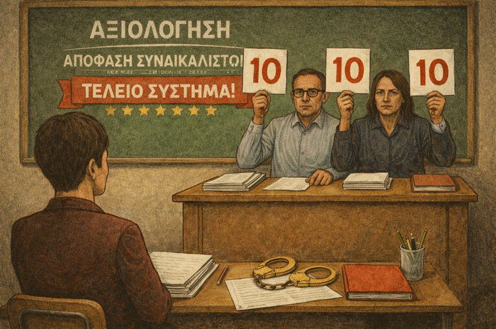 απεικόνιση Ένα τεστ που συντάσσει ο εξεταζόμενος είναι σενάριο φλεγματικής