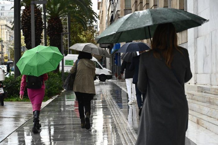 φωτό Ο καιρός σήμερα Συννεφιά βροχές και πτώση θερμοκρασίας
