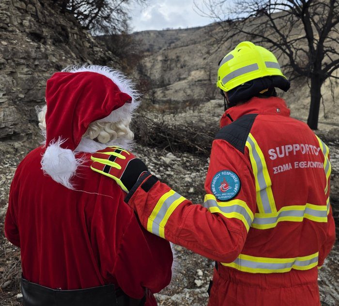 φωτογραφία ΟΡΕΙΝΗ ΛΕΜΕΣΟΥ Κράτησαν την υπόσχεση τους Πλατιά χαμόγελα και δώρα