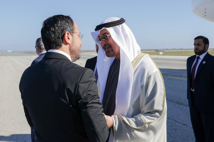 photo UAE Presidents Visit Boosts Cyprus Strategic Ties