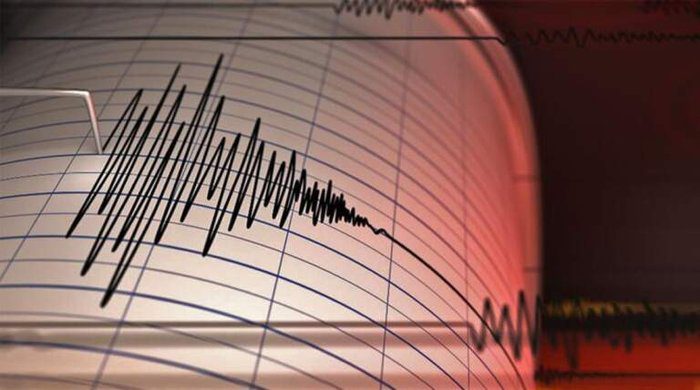 illustration Earthquake of 33 magnitude hits paphos cyprus