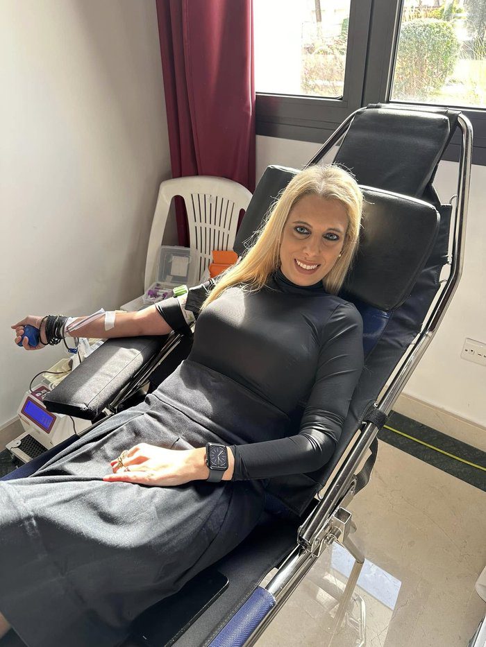 Image ELENI MATTHAIOU Five Years of Blood Donation A Promise of Life
