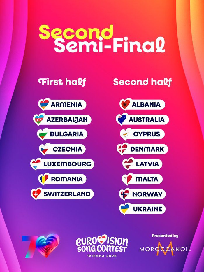 image EUROVISION 2026 Greece and Cyprus in separate semifinals