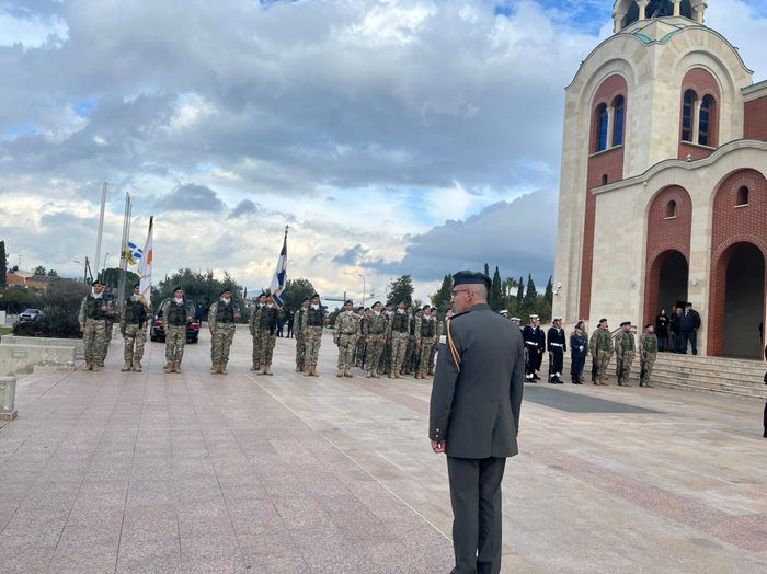 photograph GEORGE VASILIOU The final farewell to a President who left his mark