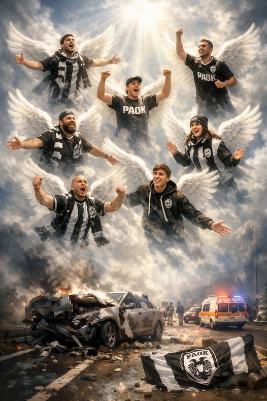 PAOK ROMANIA Flags at Half-Mast in Toumba Remembering