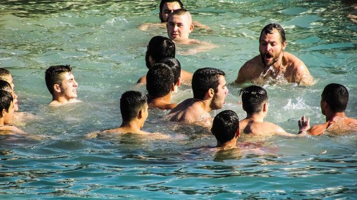 visual HOLY CROSS Blessing diving and mishaps The missing