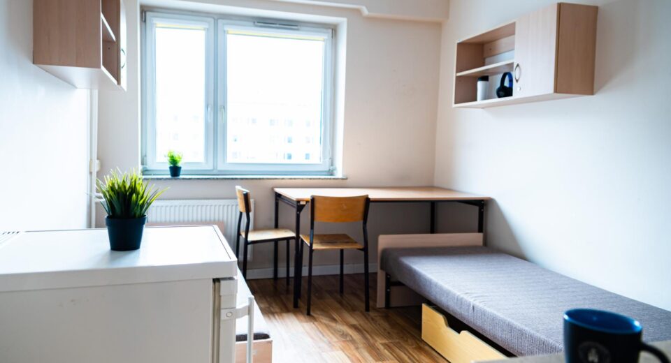 dormitories word2 Student dormitories of 12 sqm with a bed, toilet and shower — the Interior Ministry's plan