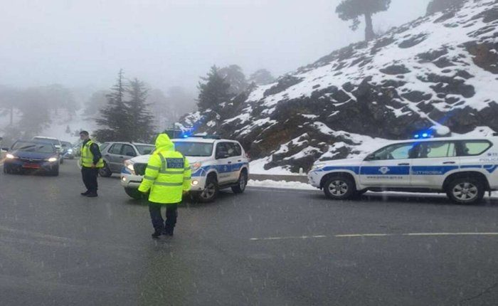 οπτικό Ελεγχόμενη πρόσβαση λόγω αυξημένης κίνησης στο Τρόοδος