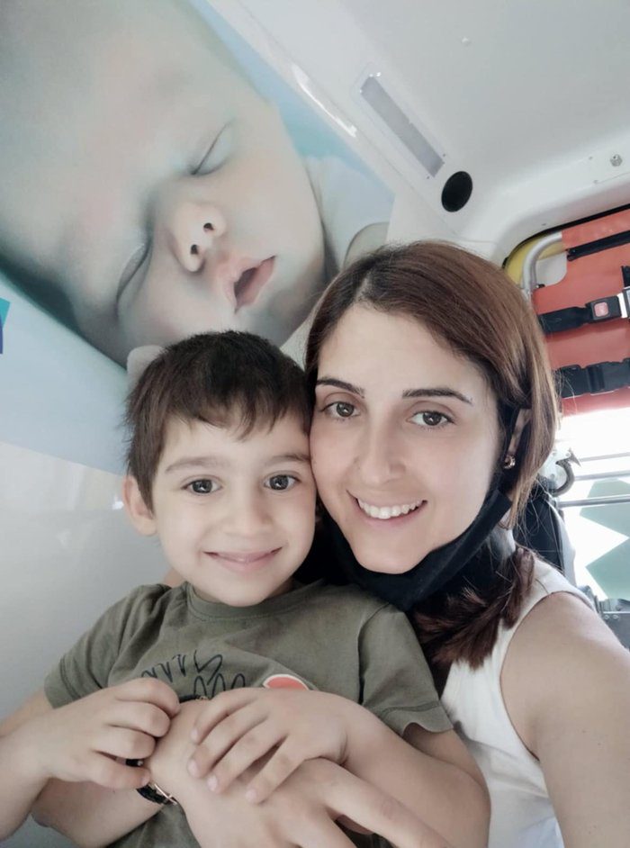 visual ELENI GRIGORI The mother of young Heracles talks about his battle with