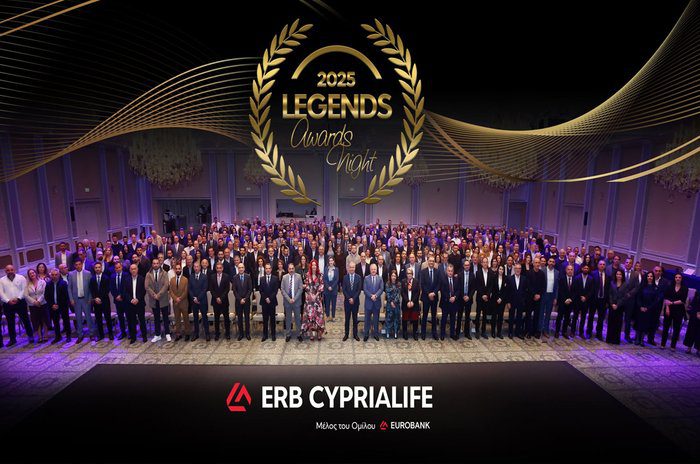 γραφικό ERB CYPRIALIFE Τιμώντας τους ανθρώπους που καθορίζουν το μέλλον