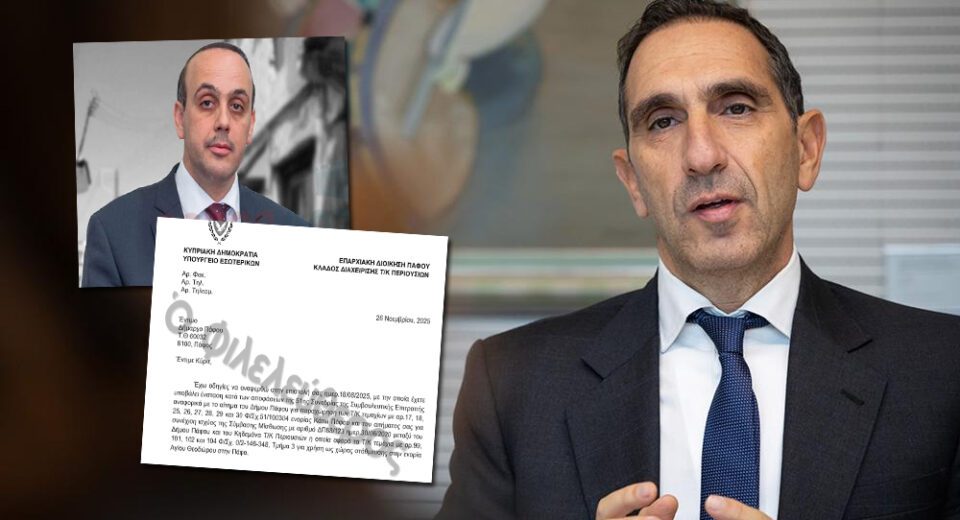 faidonos investigation 2026 word1 Faidonos Case: Hours-Long Interrogation of Suspended Paphos Mayor — New Evidence on Turkish Cypriot Properties