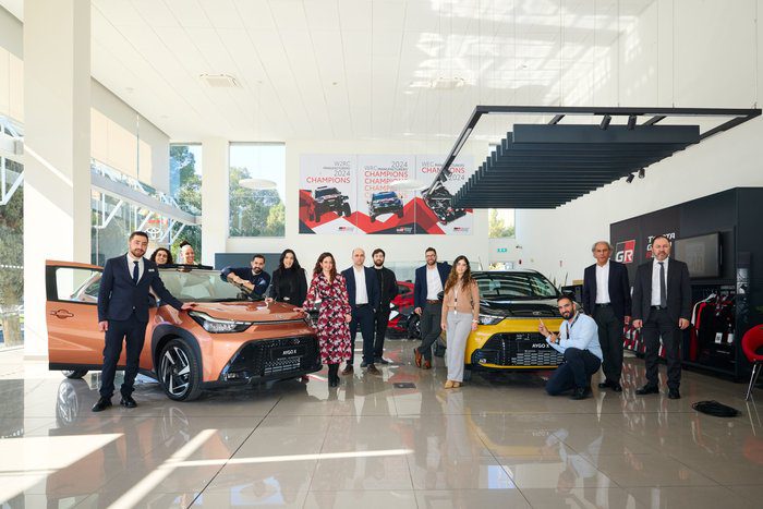 photograph FUN TO MEET Toyota Cyprus unveils the new Aygo X Hybrid