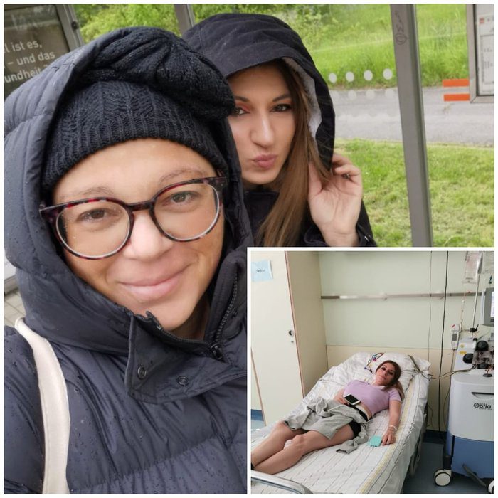 photo MARIA MARKOU Five years after the transplant The life she won