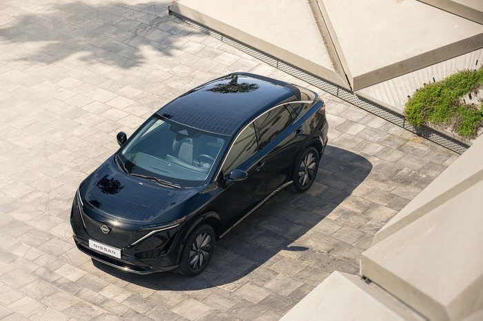 στιγμιότυπο NISSAN ARIYA Τεχνολογική επίδειξη από το αμιγώς ηλεκτρικό NissanAriya