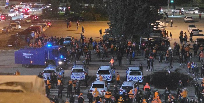 φωτό Οργή Αστυνομικών για τα επεισόδια στο ΓΣΠ