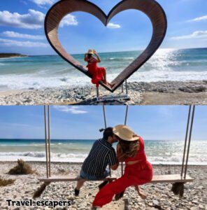 στιγμιότυπο Το πιο cute σημείο για Valentines φωτογραφίες με θέα τη θάλασσα