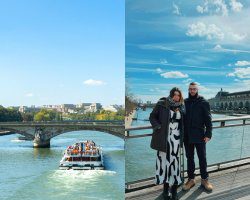 απεικόνιση TRAVEL ESCAPERS Παρίσι Γαλλία Περπατώντας την Πόλη του φωτός