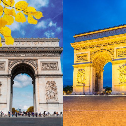 οπτικό TRAVEL ESCAPERS Παρίσι Γαλλία Περπατώντας την Πόλη του φωτός