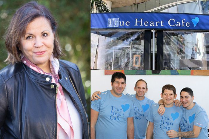 γραφικό TRUE HEART CAFÉ Η πρωτοβουλία της Έλεν Ποντίκη που μετατρέπει το