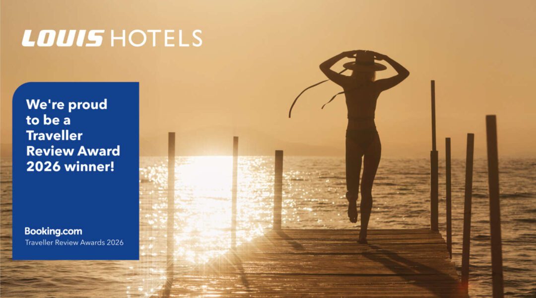δτ boooking awards 2026 photo word3 Louis Hotels получили оценку 9,0 от Booking